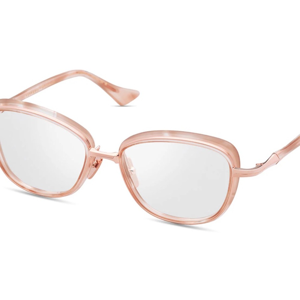 Dita Litavu Optical Eyeglasses - rose gold dusty pink